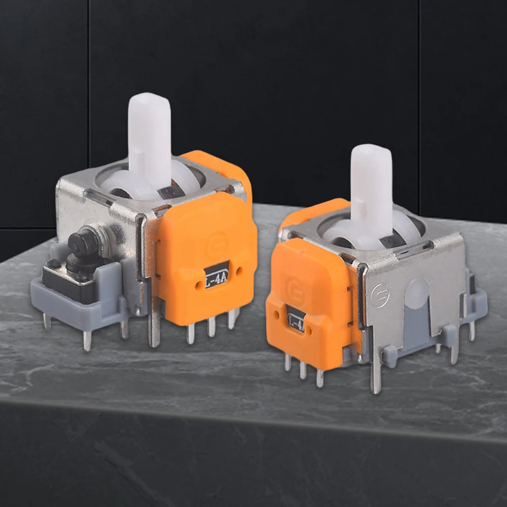 10PCS Hall Electromagnetic Joystick High Precision No Drifting Hall Effect Thumb Sticks Joystick Rocker Module for PS4/PS5/Xbox