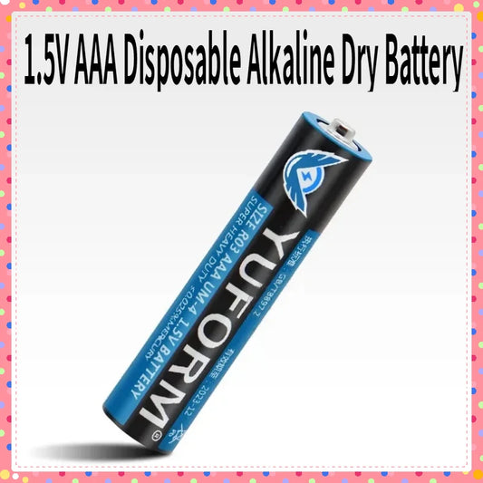 Disposable Alkaline Dry Battery for 1.5V AAA Led Light Toy Mp3 Camera Flash Razor CD Player Wireless Mouse Keyboard Batteries