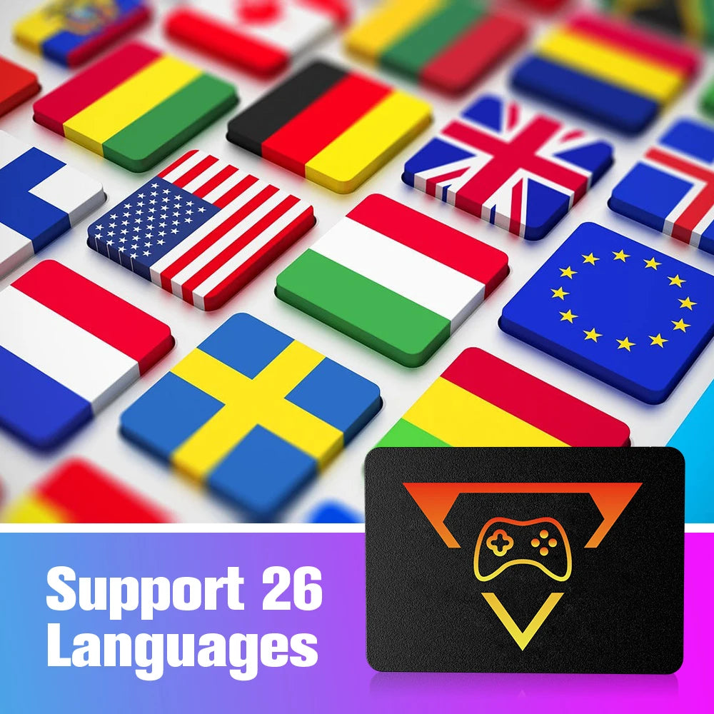 Playzone 1TB SSD&Game Consoles For PS5/PS4/PS3/Xbox/Xbox one/Switch With 16000 Emulator Games+86 PC Games Plug&Play For WIN PC