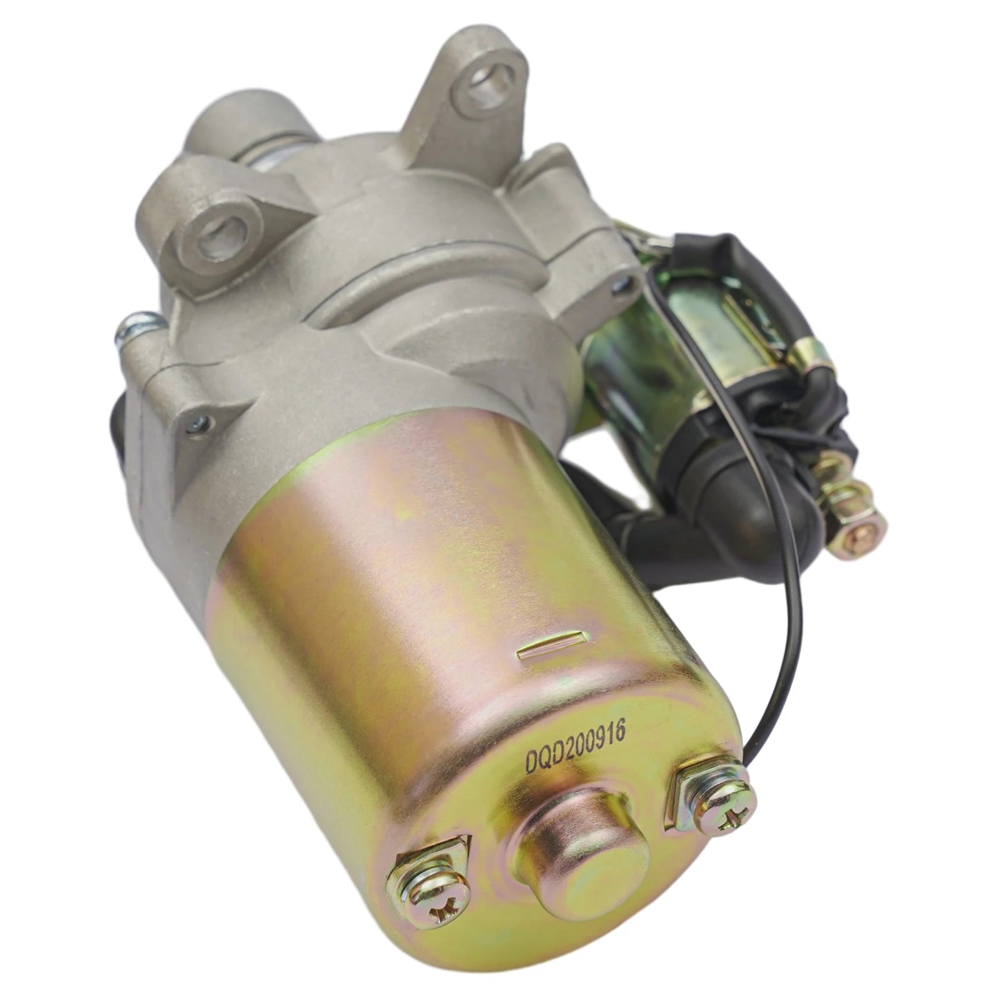 Electric Start Motor Ignition Kit Flywheel Starter Key Switch Fits GX160 GX200 5.5HP 6.5HP Honda Coil Fan Cover Shourd