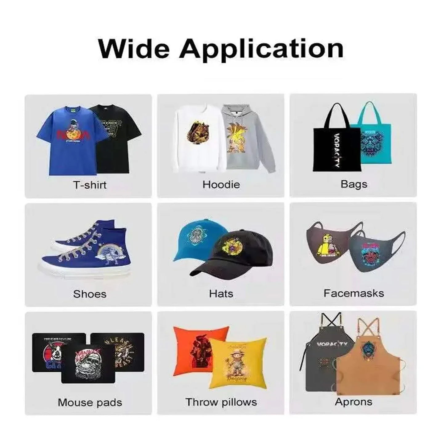 Sihao A3 DTF Printer TX800/XP600 Impresora DTF Printers T-shirt Printing Machine For Hoodie Bags T-Shirt Shoes All Fabric