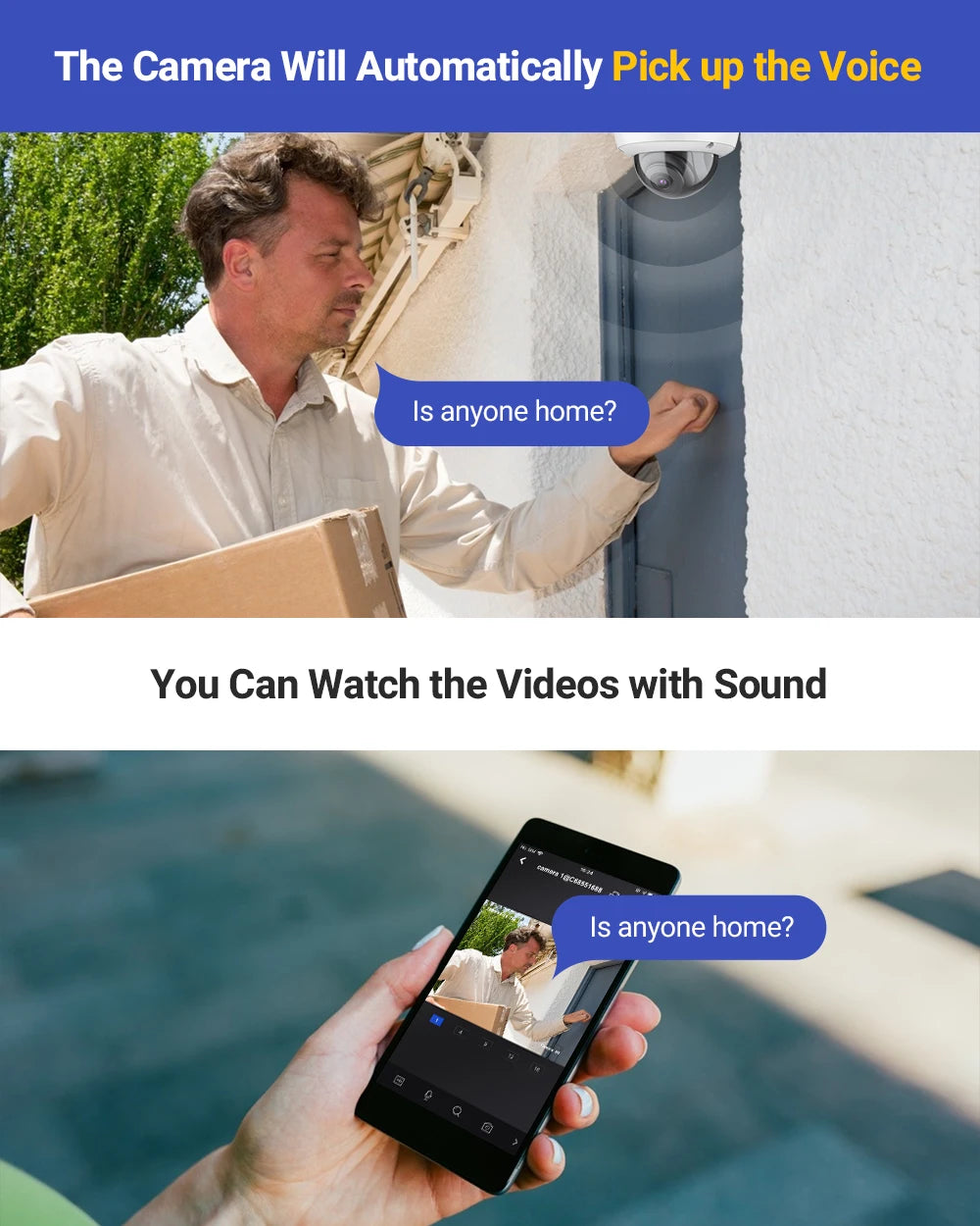 ANNKE 5MP FHD POE Network Video Security System H.265+ 6MP NVR With 5MP Weatherproof Surveillance POE Cameras Audio in Ip Camera
