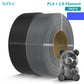 SUNLU 2KG PLA/PLA PLUS/PLA+2.0 Filament 1.75mm 1KG Without Tray 3D Printer Filament for 3D Printer& 3D Pen，Refll Filament
