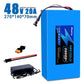 Aleaivy 48V 20Ah Electric Bike Lithium Battery Pack 20000mAh Li ion Ebike Battery for Bicycle Scooter Motorcycle with Charger