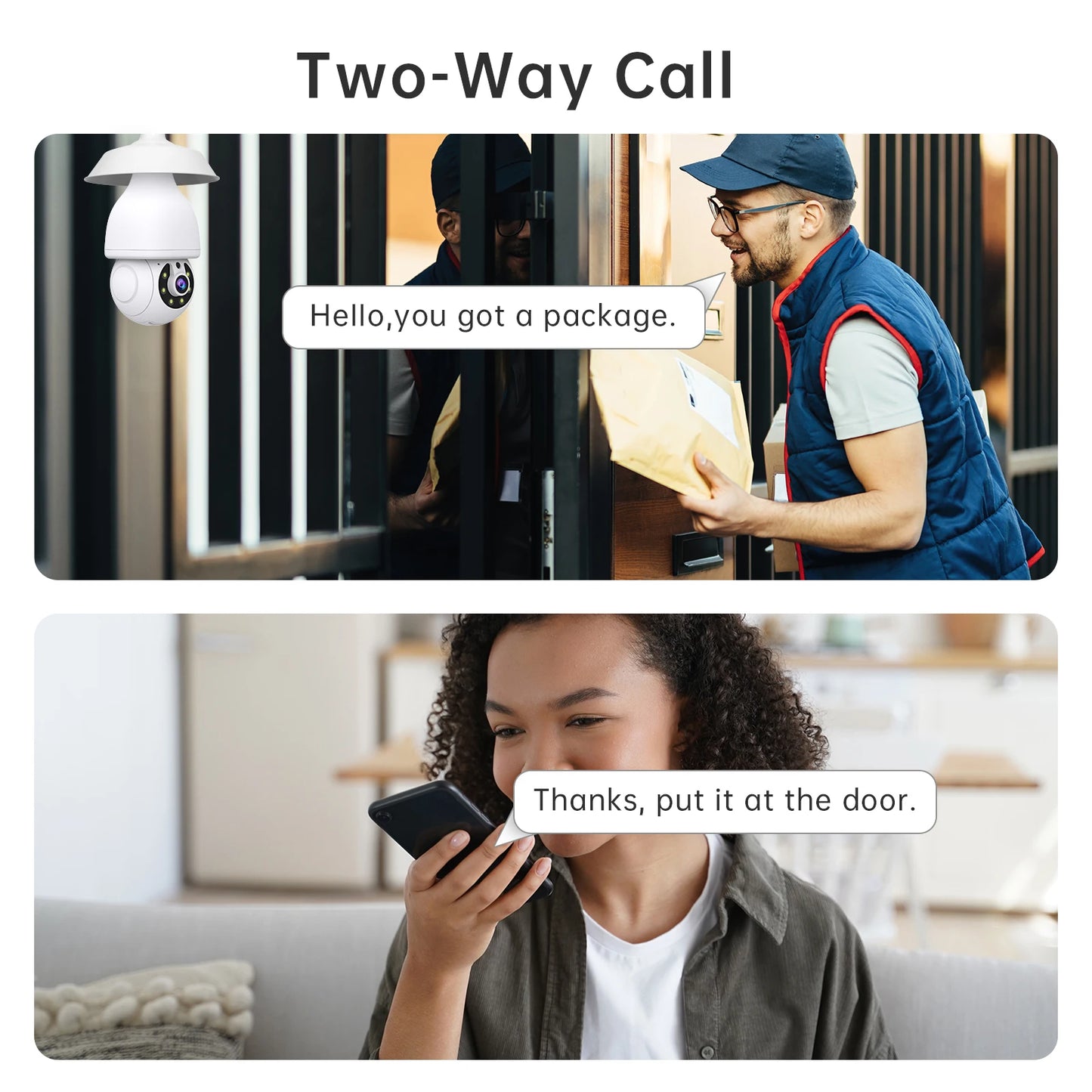 Noahtec 3MP Security Cameras Security Protection Indoor Wireless WIFI MINI Camera 5G Wi-Fi Two-Way Talk