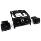 MAGICKIT Dashboard Central Air Outlet Vent Set Fit For 2004-2011 VW Jetta Golf Rabbit MK5 car air conditioner