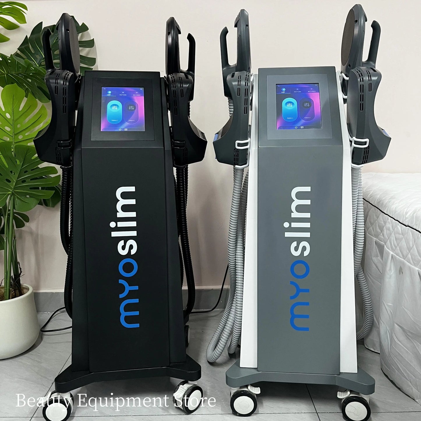 EMS Body Slimming Machine MuscleEMS Electrical Stimulation Muscle Sculpt Fat Burning Control Carving Weight Loss Machine