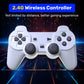 JMachen M15 Game Stick 64G Video Game Console 4K UHD Output with 30000+ Retro Games for PS1/MAME/SNES with Wireless Controllers