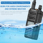 Baofeng UV 9R PRO IP68 Waterproof Walkie Talkie UHF/VHF 8W Dual Band High Power Long Range Radio + Earpiece