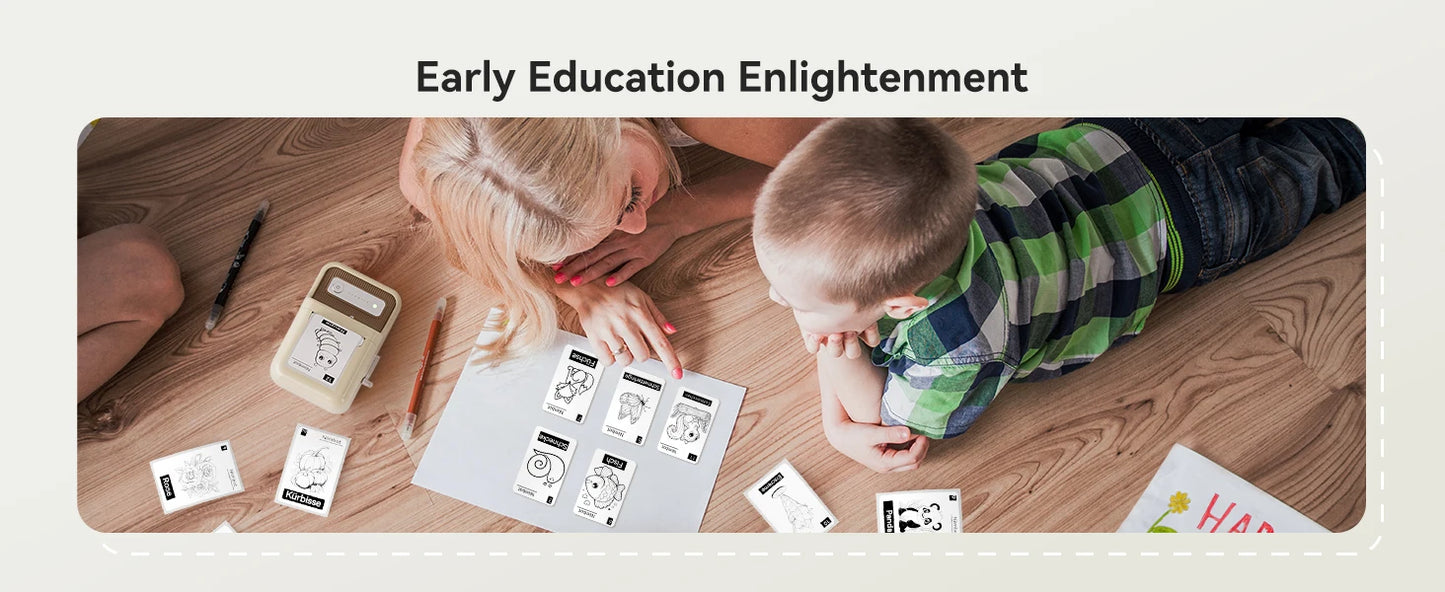 Niimbot B21 Thermal Label Maker Pocket Self-adhesive Paper Printer 20-50mm Print Width Label Machine for Business Home Office