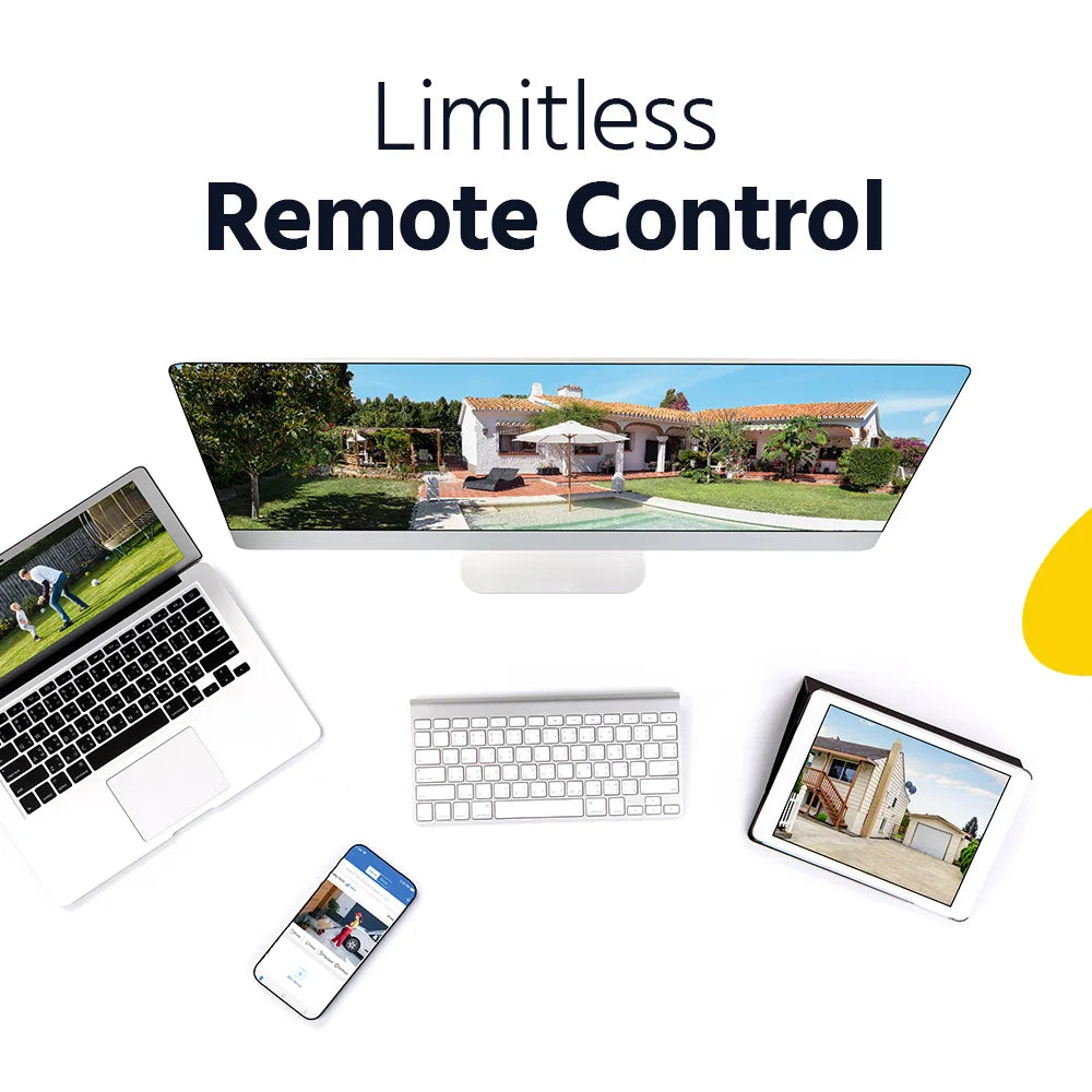 ANNKE 5MP WiFi CCTV System 10CH NVR Security Camera System Two Way Audio Outdoor Wireless IP Cameras Video Surveillance Kit