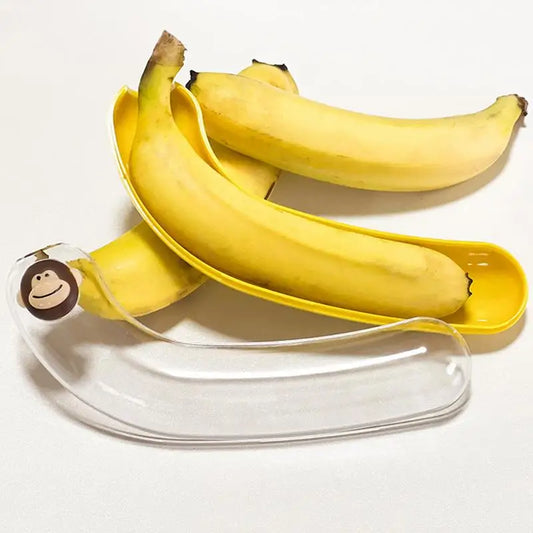 Banana Saver Outdoor Banana Protector Container Keeper Storage Box Fruit Saver Banana Case Banana Holder Lunch Travel
