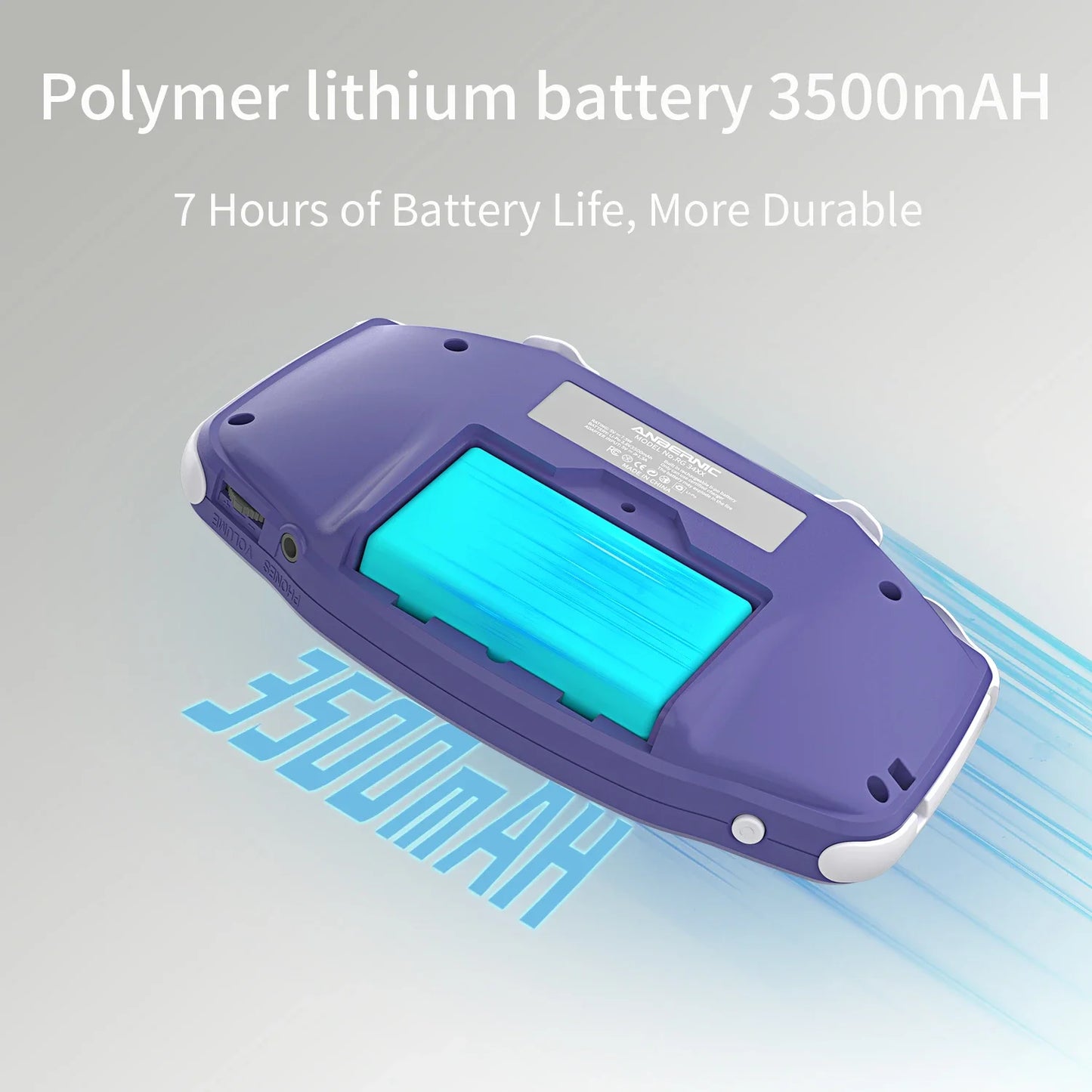 ANBERNIC RG34XX Handheld Game Consoles RG 34XX Retro Gaming Console Linux 64-bit 3500mAh Battery WiFi Bluetooth HD and TV Output