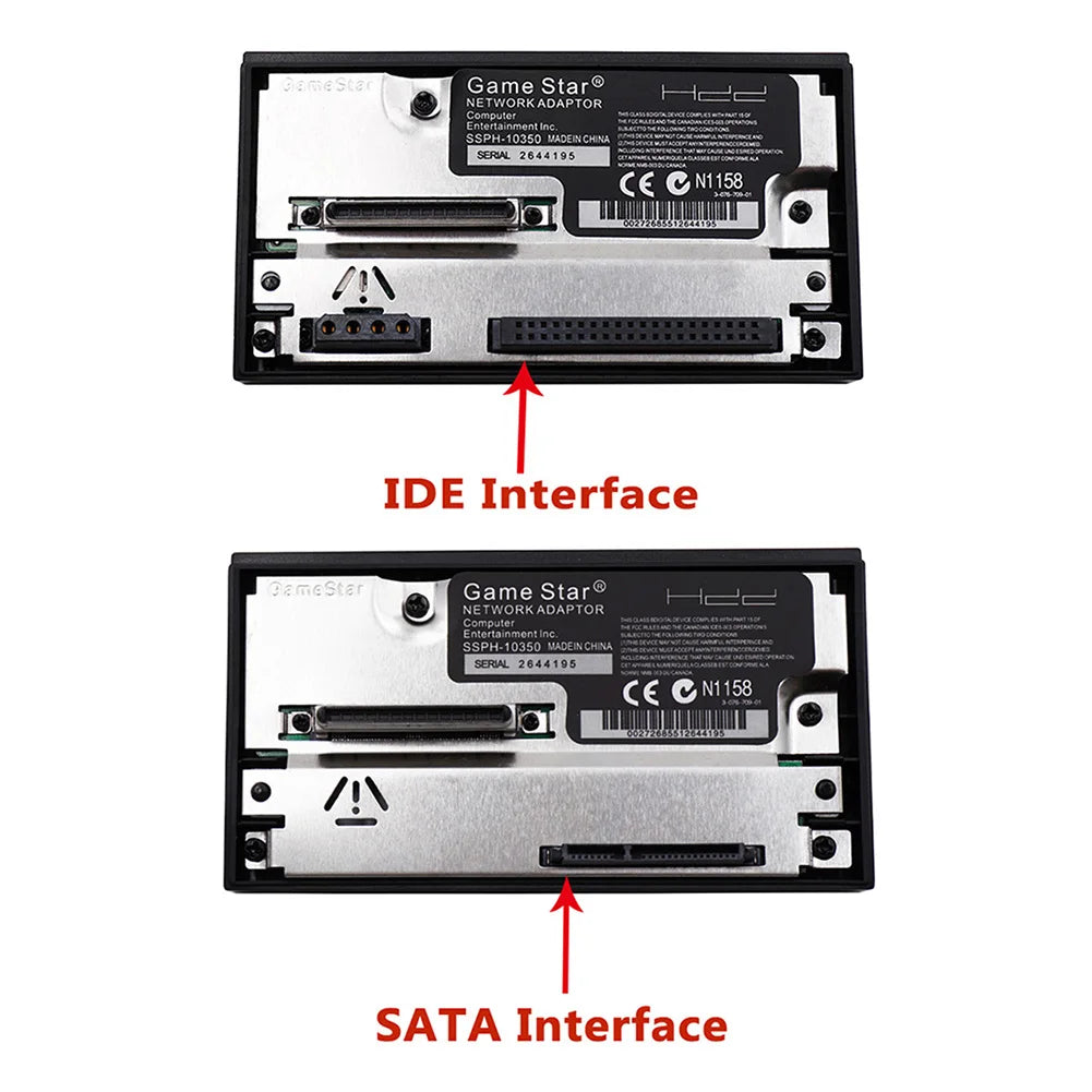 SATA Interface Network Card Adapter For PS2 Playstation 2 Fat Console SATA HDD Sata Socket w/Free McBoot V1.966 FMCB Memory Card
