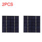 2-10pc Portable Solar Panel 3W 5V Micro Solar Board Fast Charger Polysilicon DIY Solar Cells System Mini Outdoor Battery Charger