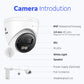 Annke H500 8CH 3K IR Ultra HD IP PoE Camera Dual Light Outdoor PoE Security Camera 265+ Two Way Audio 2.8MM Lens Human & Vehicle