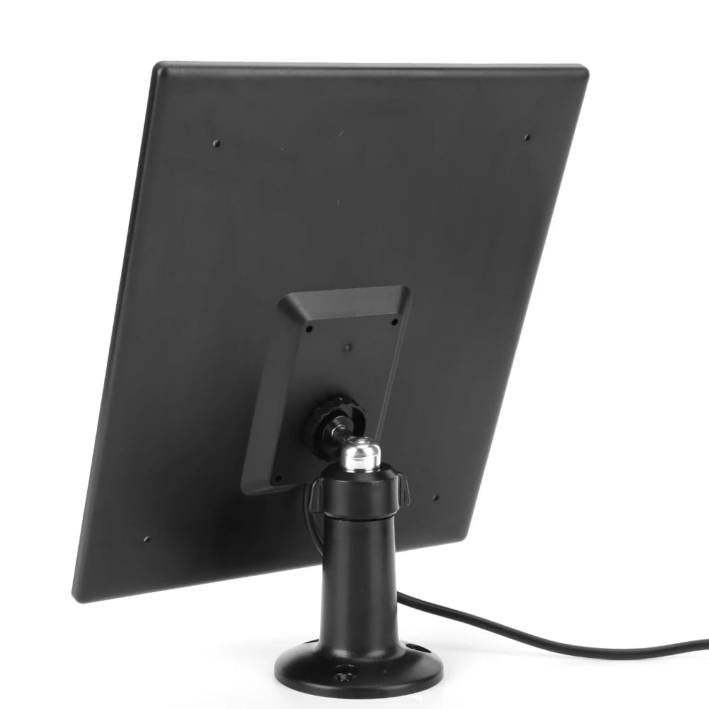 20W 5V Shingled Solar Panel Polycrystalline Solar Panel Charger Micro USB/USB-C Port Waterproof for EufyCam 3/3C Security Camera