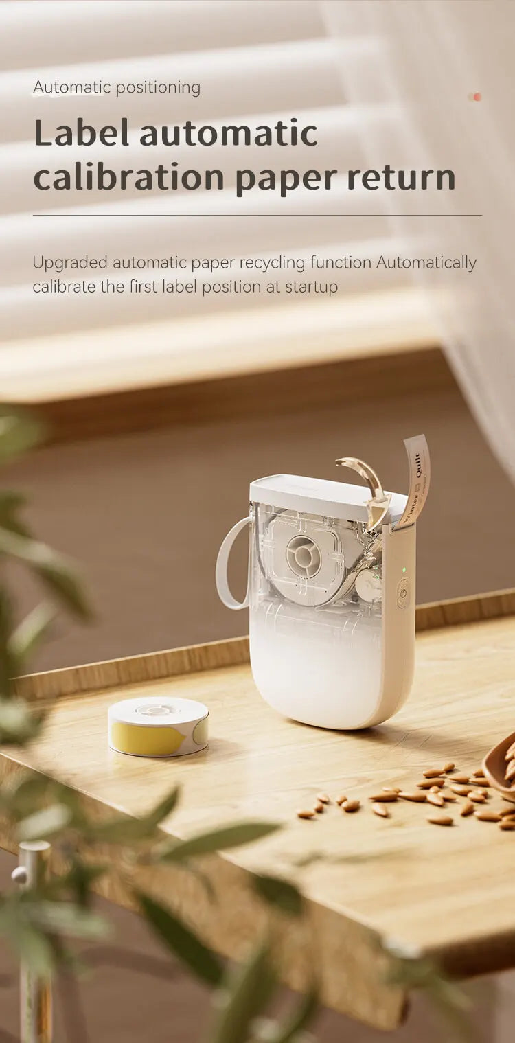 Niimbot 300 DPI High Definition Label Printer Upgraded D11 Wireless Thermal Label Maker Self-Adhesive Labeling Machine