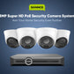 SANNCE 3MP POE Video Security Surveillance System CCTV Kit 8CH NVR Recorder night vision Smart IR Ip camera Built-in Mic Cameras