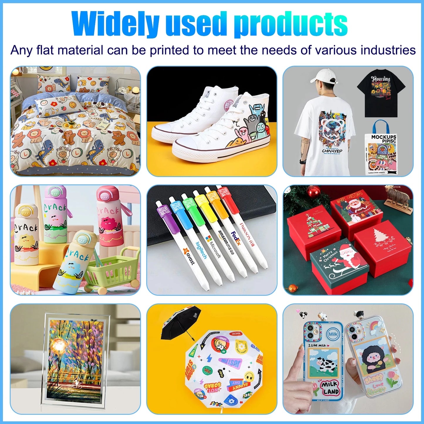 ACHI DTF Transfer Printer A3 DTF Printer T Shirt Printing Machine With Curing Oven for Clothes Hoodies Jeans Textile EU US Stock