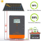PowMr Solar Charge Controller MPPT 20A/30A/40A Charging Auto LCD Display Regulator 12V/24V Lithium Battey 100% MPPT Dual USB