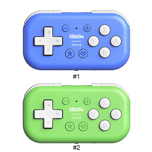 8Bitdo Micro Gamepad Designed for 2D Games Wireless Gamepad Bluetooth-compatible Handheld Console for Switch/Raspberry Pi