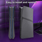 Face Plate Console Cover ABS Hard Case Anti-Scratch Faceplate Case Cover Dustproof Cover Plates for PS5 Pro Disc/Digital Edition