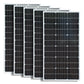 Rigid 1000W 600W 500W Solar Panel Photovoltaic Module 400W 300W 200W 100W 19.8V Monocrystalline Solar Panels Battery Charger