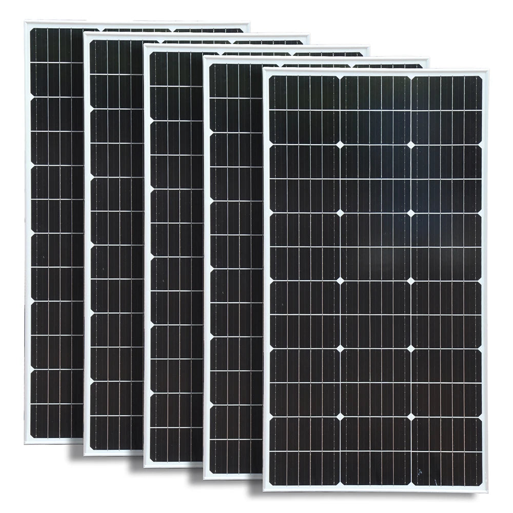Rigid 1000W 600W 500W Solar Panel Photovoltaic Module 400W 300W 200W 100W 19.8V Monocrystalline Solar Panels Battery Charger