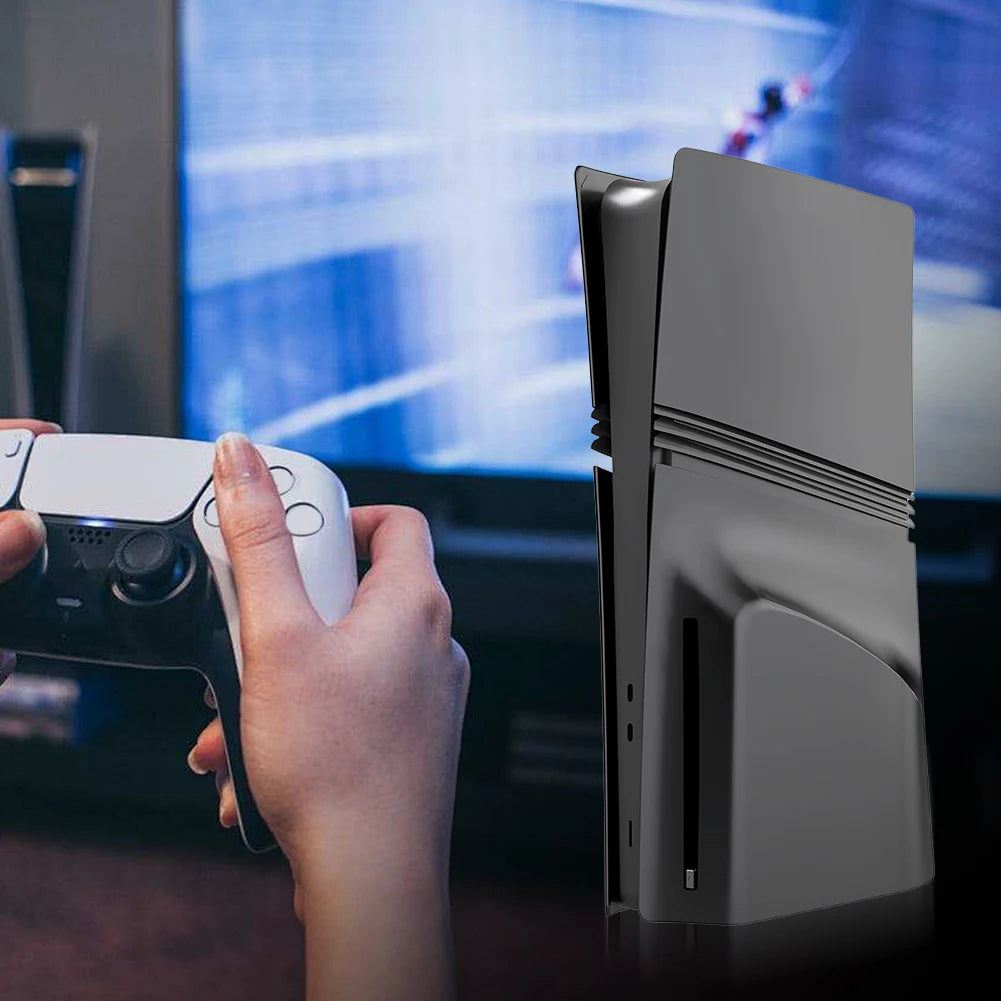 Face Plate Console Cover ABS Hard Case Anti-Scratch Faceplate Case Cover Dustproof Cover Plates for PS5 Pro Disc/Digital Edition
