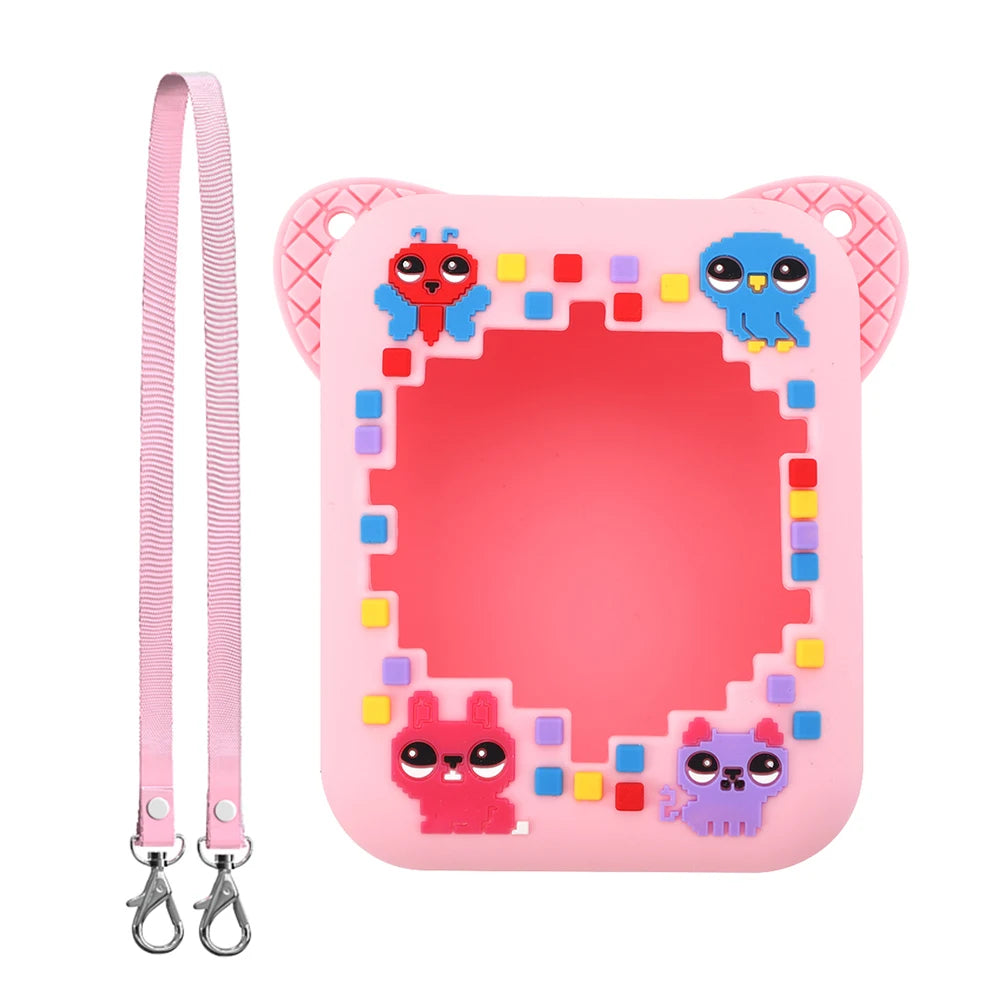 Protective Case For Bitzee Digital Pet Soft Silicone Protective Cover With Lanyard Dustproof Carrying Case Bag Accessories