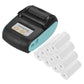GOOJPRT PT-210 Portable Thermal Printer Handheld 58mm Receipt Printer for Retail Stores Restaurants Factories Logistics