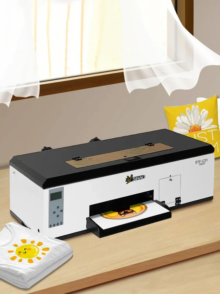 Sihao A3 DTF Printer TX800/XP600 Impresora DTF Printers T-shirt Printing Machine For Hoodie Bags T-Shirt Shoes All Fabric