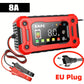 New 12V 15A/8A Smart Car Battery Charger Pulse Repair Automatic Start Fast Charger For Car Motorcycle Truck Lead Acid Batteries