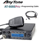 New AnyTone AT-6666 Pro 10 Meter Radio High Power 80W/50W Mobile Radio SSB(PEP)/FM/AM/PA/VOX/NRC Mode Long Range Two Way Radio