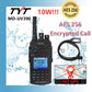TYT MD-UV390 10W GPS PLUS DMR Digital Radio 5W/10W GPS AES256 Encryption Optional IP67 VHF/UHF Dual Band Digitale Walkie Talkie