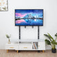 UNHO Mobile TV stand Stand with Height Adjustable  for TV Compatible 32-85 inch Panel LED LCD Screens Punch-free installation