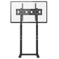 UNHO Mobile TV stand Stand with Height Adjustable  for TV Compatible 32-85 inch Panel LED LCD Screens Punch-free installation
