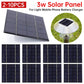 2-10pc Portable Solar Panel 3W 5V Micro Solar Board Fast Charger Polysilicon DIY Solar Cells System Mini Outdoor Battery Charger