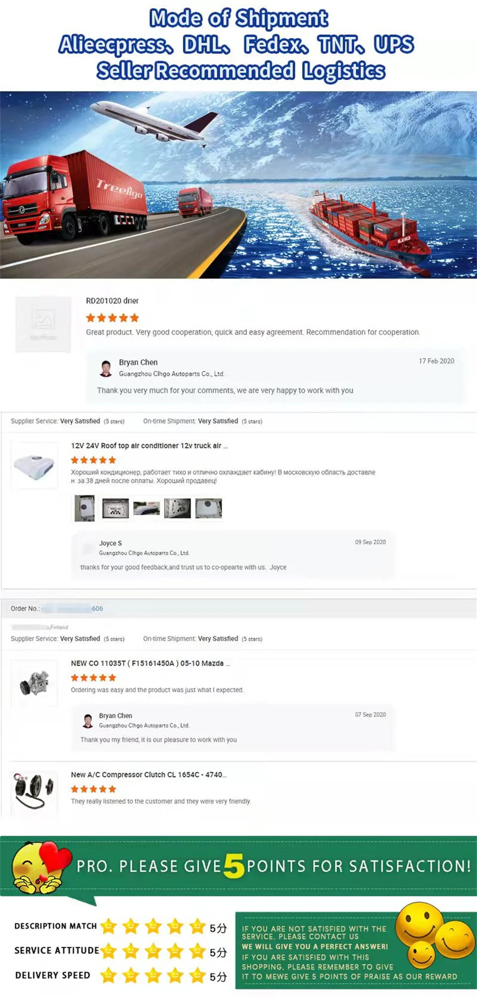 Treeligo 12V/24V 12000BTU Truck Split Air Conditioner Electric Parking Cooler AC Unit For Tractor Cab Truck Camper Van Caravan