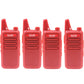 4PCS WLN KD-C1 Mini Portable Radio UHF 400-520MHz 5W walkie talkie 16 Channel UHF Transceiver