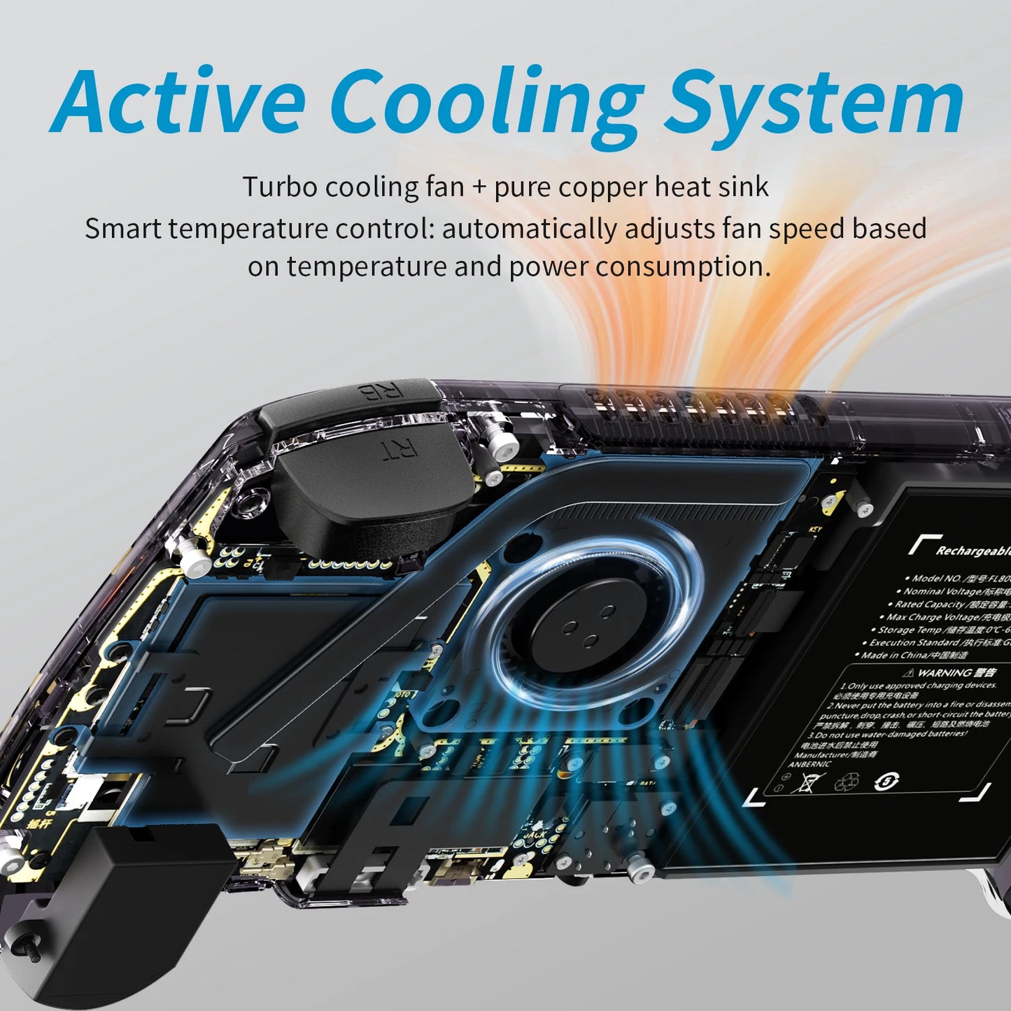 ANBERNIC RG557 Retro Handheld Game Console 5.48" AMOLED Screen Dimensity 8300 Android WIFI Video Gaming Player Streaming RG 557