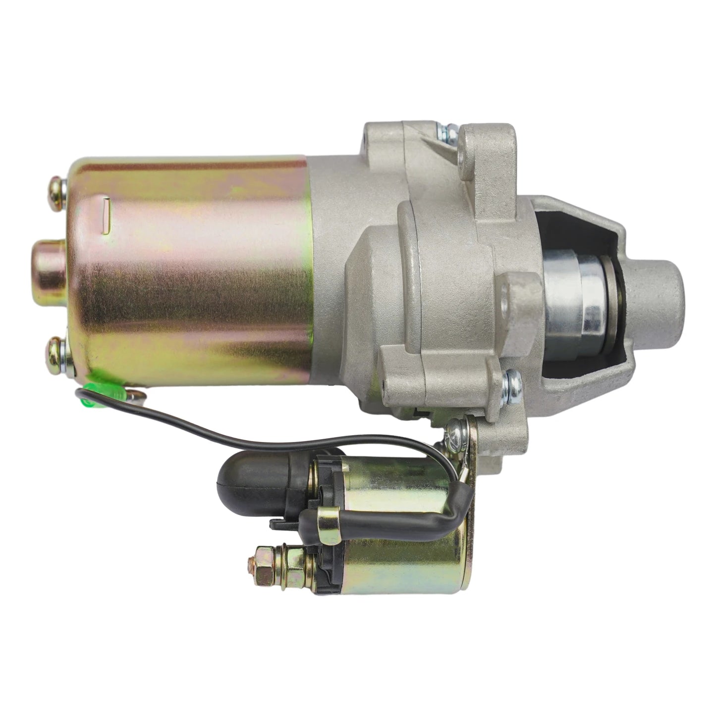 Electric Start Motor Ignition Kit Flywheel Starter Key Switch Fits GX160 GX200 5.5HP 6.5HP Honda Coil Fan Cover Shourd