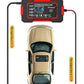 EAFC 6A Car Battery Charger 12V Motorcycle Fully Automatic Repair Charge Intelligent Fast Charging Lead Acid Battery LCD Display