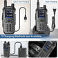 2x BAOFENG UV-21R Air Band Walkie Talkie Wireless Copy Frequency Type-C 999 Channels NOAA Long Range AM For UV-21 PRO Ham Radio
