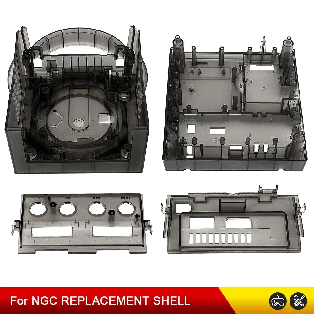 7 COLOR Transparent Box Replacement Case For Gamecube Housing Shell Case For NGC Retro Video Game Console DOL-101/DOL-001 Access