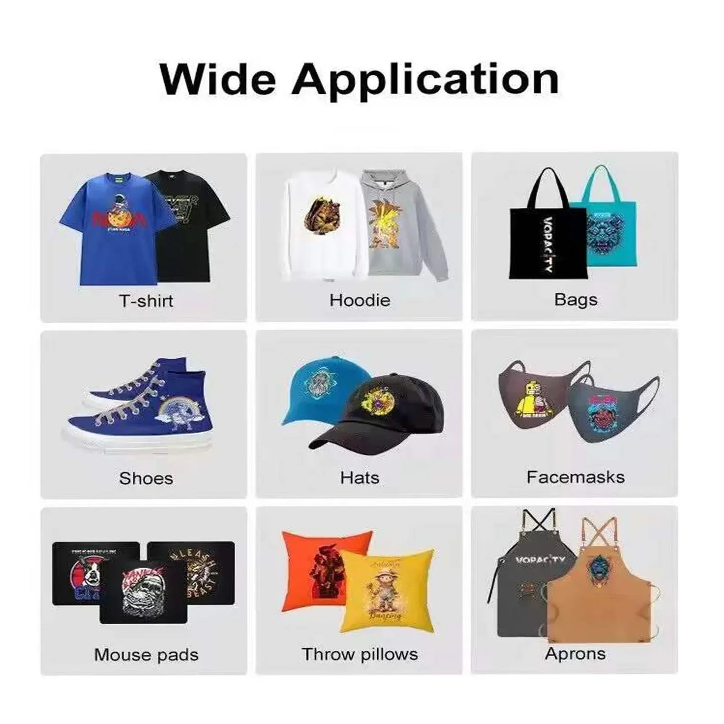 Sihao A3 DTF Printer TX800/XP600 Impresora DTF Printers T-shirt Printing Machine For Hoodie Bags T-Shirt Shoes All Fabric