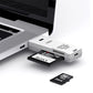 2 in 1 USB 3.0 Card Reader Micro TF sd card Reader usb adapter High Speed Cardreader TF Memory card For PC Laptop Accessories