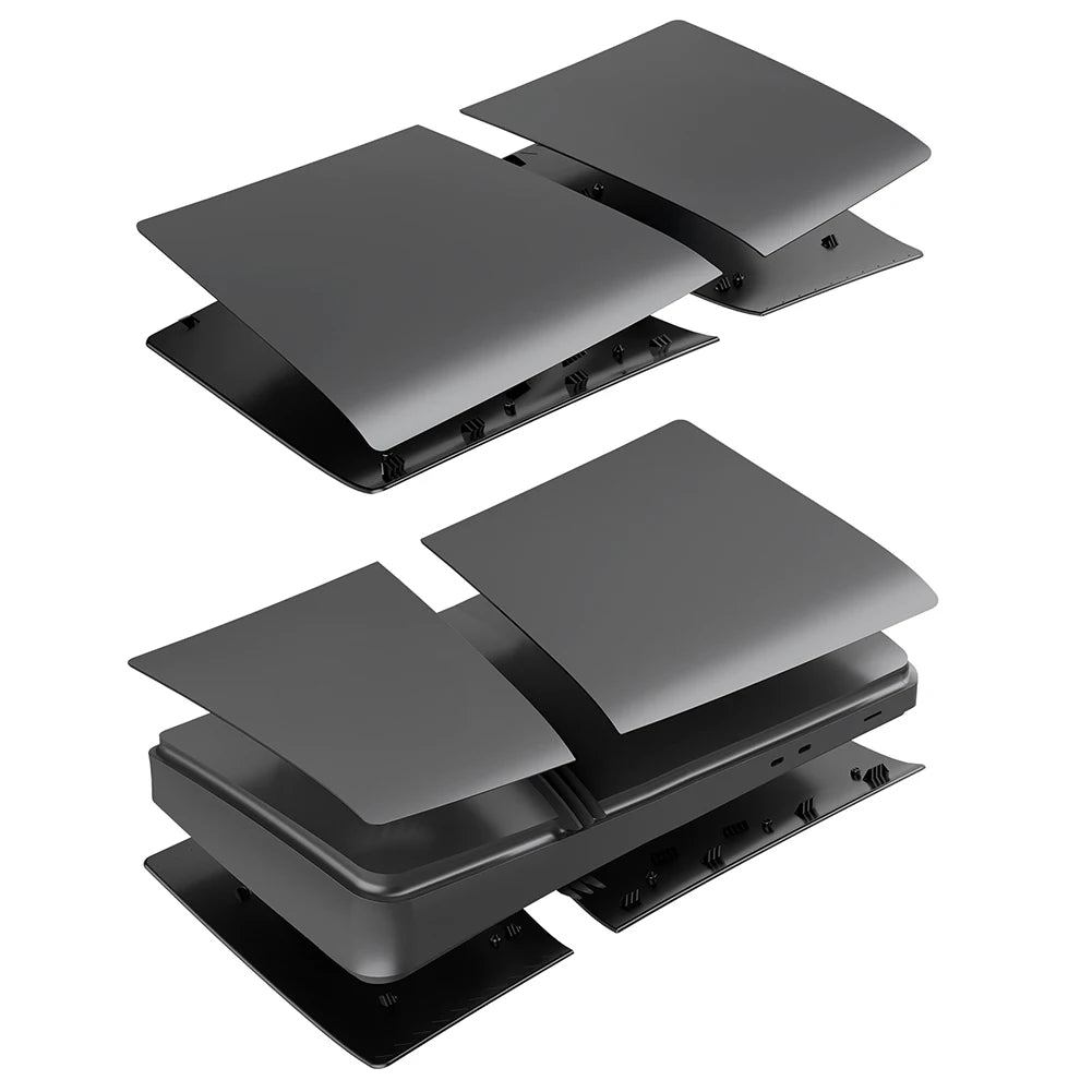 Face Plate Console Cover ABS Hard Case Anti-Scratch Faceplate Case Cover Dustproof Cover Plates for PS5 Pro Disc/Digital Edition