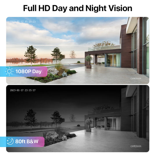 ZOSI 3K Lite Security Camera System AI Human Vehicle Detection 8CH HD TVI Video DVR Recorder 2MP 1080P CCTV Surveillance Camera